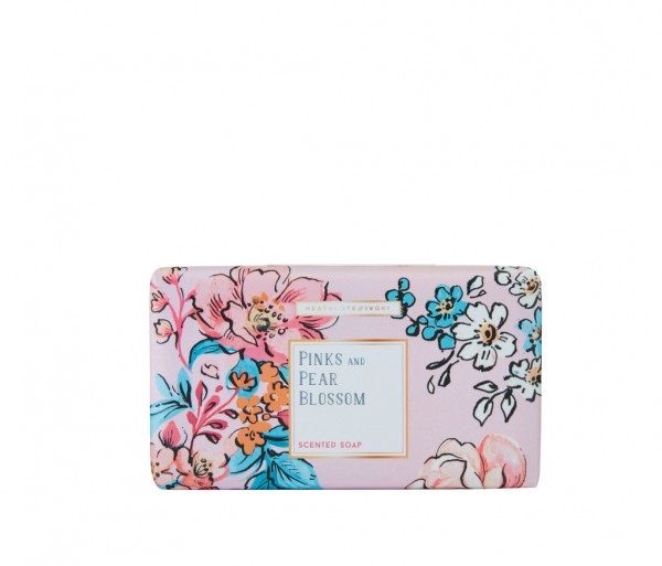 PINKS & PEAR BLOSSOM, Scented Soap 240g